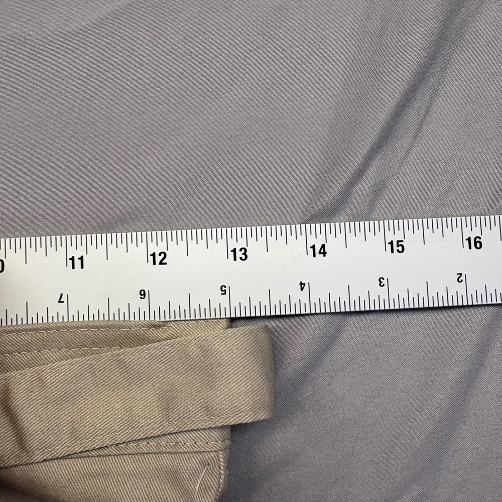 US Polo Assn Girls Khaki Pleated Scooter Skirt Skort Floral Belt Size 14 NWT - Picture 8 of 8